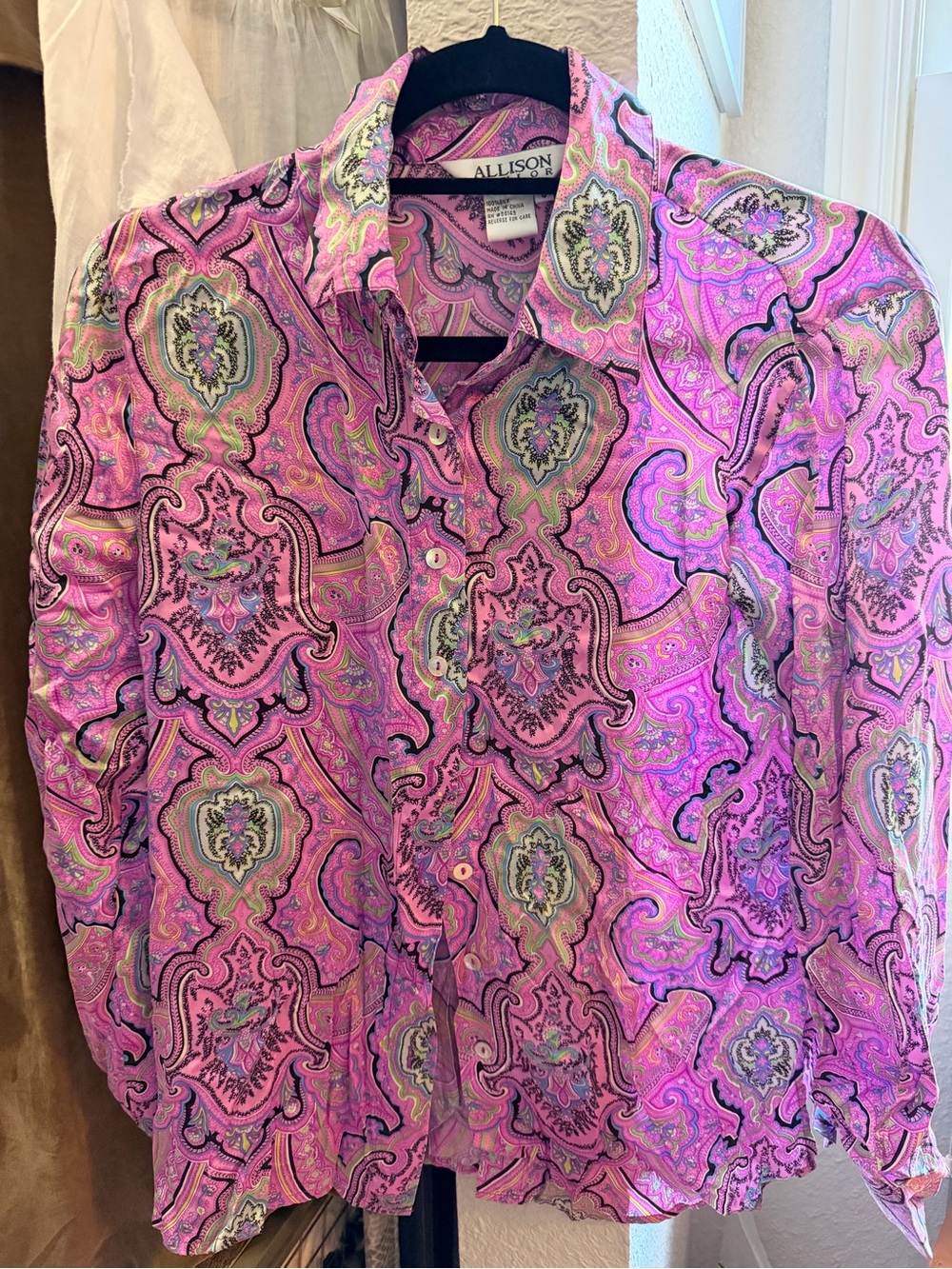 Vintage Silk Blouse Allison Taylor